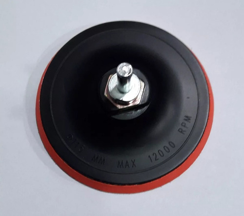 Imagen 3 de 3 de Base Respaldo Disco Lija + 10 Lijas Ruhlmann Ru15350 Ionlux