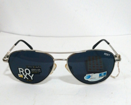 Lentes Sol Roxy Estilo Aviador Armazon Metal Girl