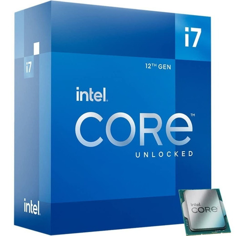 Procesador Intel Core I7 12700k 12gen Socket 1700 12 Núcleos