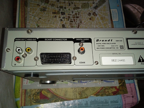 Reproductor De Dvd Brandt (Usado)
