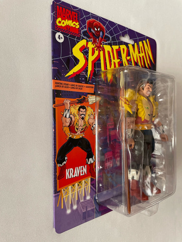 Kraven The Hunter Spiderman Animated Series Marvel Legends (Usado)