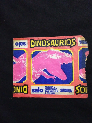 Sobre Abierto Album Dinosaurios De Salo