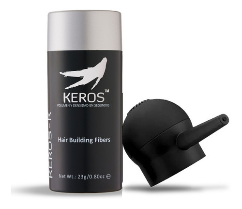 Pack Keros Cubre Calvicie/alopecia Nano Fibras + Aplicador