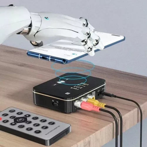 Transmisor Receptor Adaptador Bluetooth Convertidor Optico