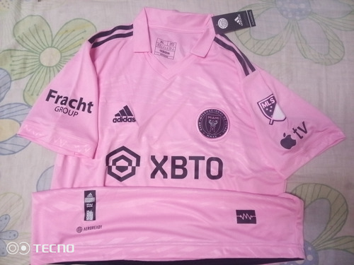 Inter De Miami En Negro Y Rosado 