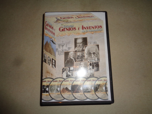Coleccion 10 Dvd Grandes Genios E Inventos De La Humanidad