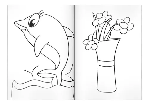 Livro Infantil 2 a 6 Anos - 365 Desenhos para Colorir Todolivro na  Papelaria Art Nova