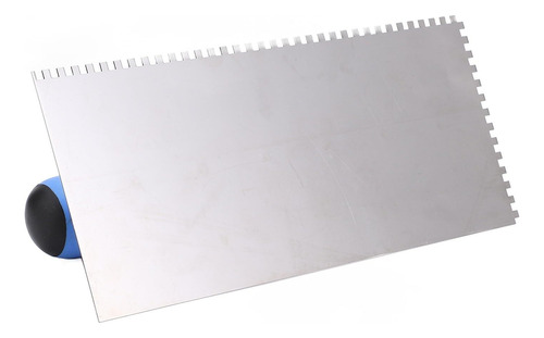 Desempenadeira De Aço Inox Com Entalhe Quadrado 4mm