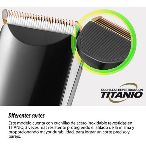 Cortapelo Siegen Sg-8610 Titanio Shave