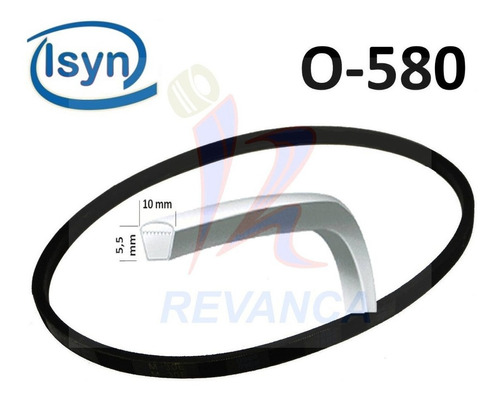 Correa De Lavadora 0-580 Isyn