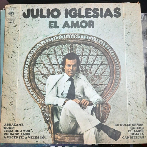 Vinilo Julio Iglesias El Amor Ww M6