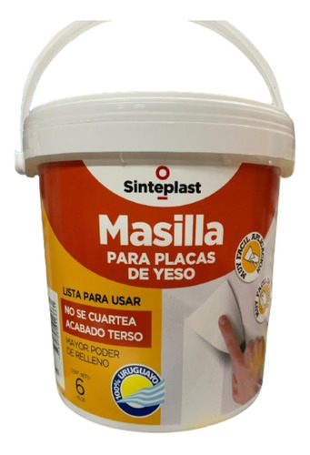 Masilla Para Yeso 6kg Sinteplast 