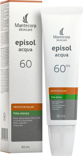 Mantecorp skincare episol acqua protetor solar fps60 60ml