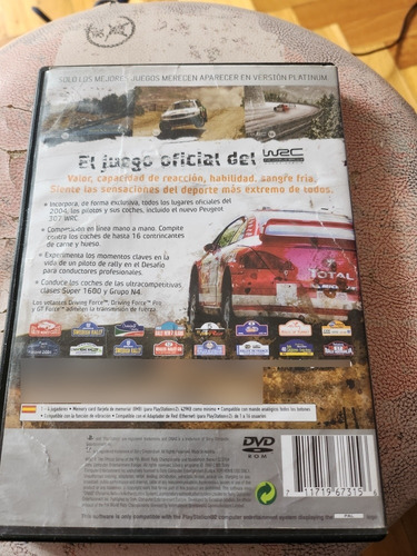 Wrc 4 Fia World Rally Championship Ps2 Pal Platinum