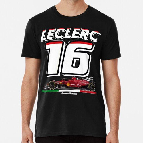 Remera Charles Leclerc F1 Scuderia Ferrari Charles Leclerc C