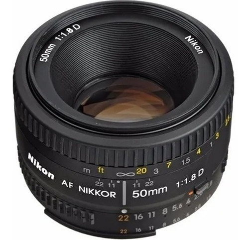 Lente Nikon 50mm F/1.8 D Af Seminova