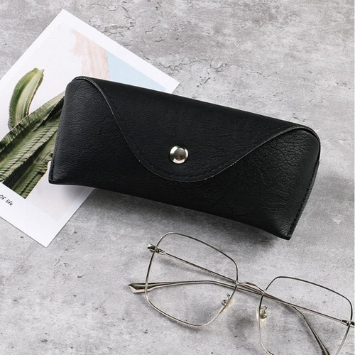 Funda De Piel Sintética Para Gafas De Sol Con Cintura Portát