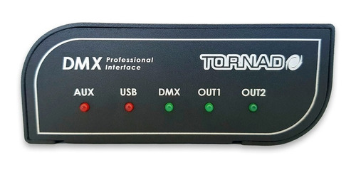 Control Interface Pc Usb-dmx Doble Salida Aislada Tornado