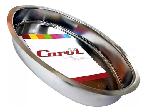 Legumbrera Oval Profunda Carol Acero Inoxidable 33x22,5 Cm