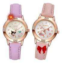 Comprar Reloj Niñas Hello Kitty Kuromi Dorado Oscuro Cuarzo