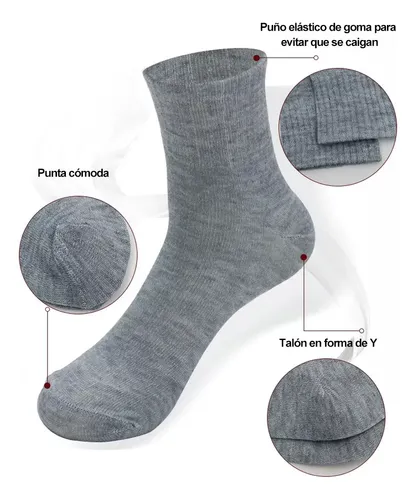 Calcetines Cortos Hombres Dama Unisex Calceta 20 Pares