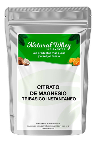 Citrato De Magnesio Instantaneo Granular 1 Kilo