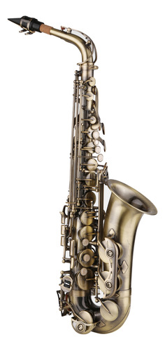 Saxofón Estilo Saxofón Alto Vintage En Mi Bemol Con Reproduc
