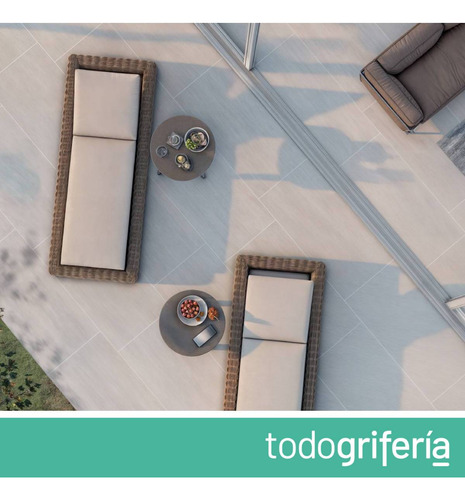 Porcelanato Tendenza Titanium Out 57,5x117 Simil Piedra