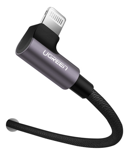 Ugreen Cable Cargador Lightning Para iPhone Angulo 90° Usb A