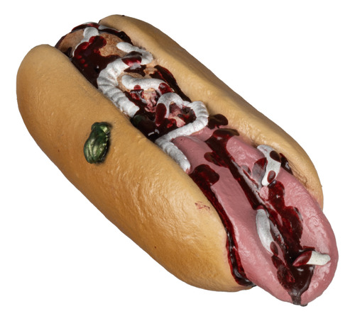 Decorativo Hot Dog Asqueroso Desagradable Para Halloween