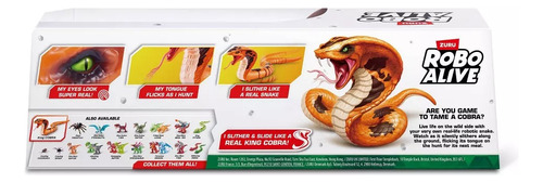 Zuru Robo Alive King Cobra Juguete Electronico Mini Animal