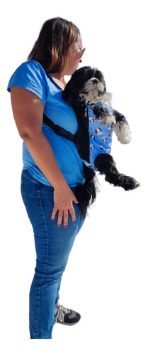 Mochila Bolso Viaje Transporte Perro Gato Mascota Canguro M