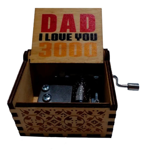 Avengers Dad I Love You 3000 Caja Musical Youare My Sunshine