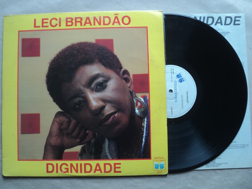 Lp Leci Brandão- Dignidade- 1987- C/ Encarte- Frete Barato