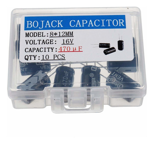 Bojack Capacitor Electrolitico Aluminio Unidad