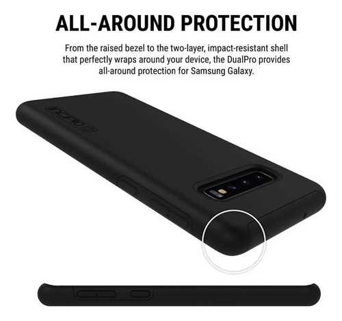 Case Protector Incipio Dualpro Para Galaxy S10 Plus