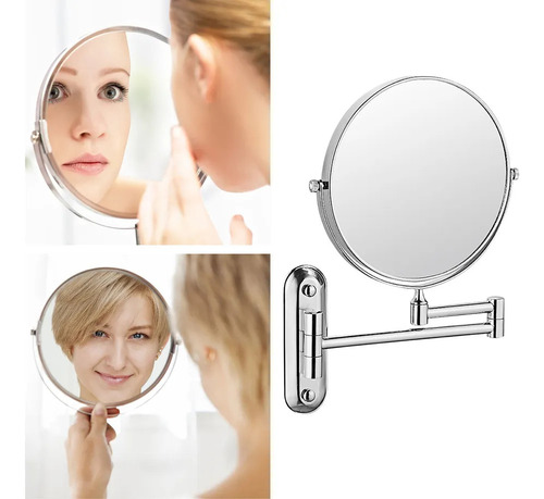 Espejo De Brazo Extensible 360, 3 Unidades, Para Maquillaje