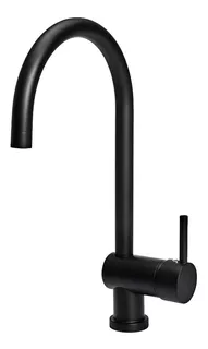 Griferia Cocina Monocomando Peirano Black Velvet 20-190 Color Negro