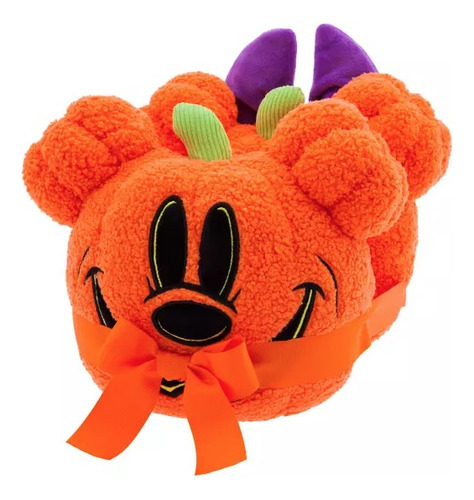 Set Cojines Mickey Minnie Disney Store Halloween Calabaza