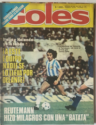 Goles 1587 Revista Fútbol Y Deportes Argentina 1979 Ez4