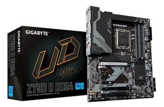 Placa madre Gigabyte Z790 D Dr4 Lga1700 de 128 GB, I5, I7, I9, color negro