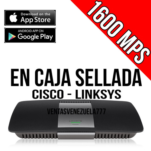 Linksys Ea6400 Wifi Ac 1600mbs Usb 3.0 Router Cisco Ea4500