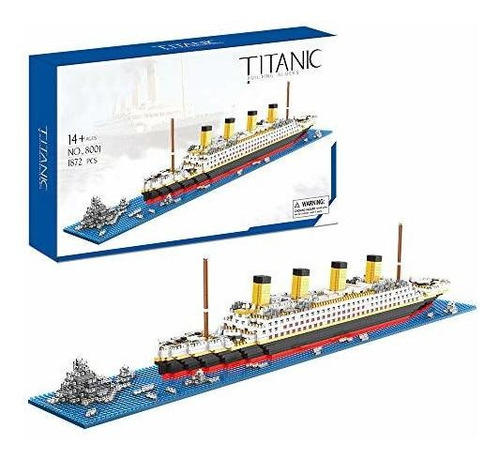 Yajie Titanic Toys Kit De Modelo De Barco Para Adultos Y Niñ