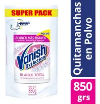 Comprar Vanish Polvo Blanco Quitamanchas Repuesto Doypack X 850g