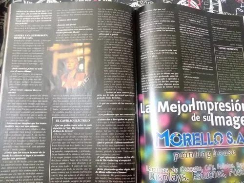 Revista Epopeya - Nightwish (año 2000) (Usado)