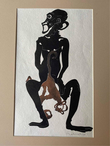 Changos Francisco Toledo Grabado Cuadro Arte Contemporáneo (Usado)