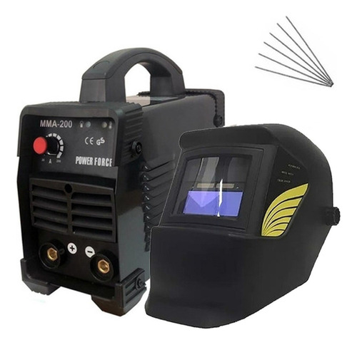 Soldadora Inverter Profesional + Careta Fotosensible Gtia