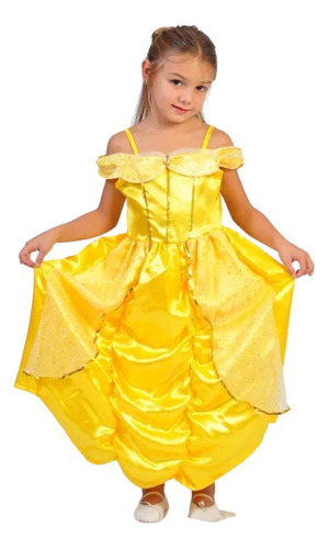 Disfraz Bella Amarilla Vestido
