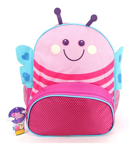Imagem 3 de 6 de Mochila De Costas Infantil Clio Pets Borboleta Cp2097p