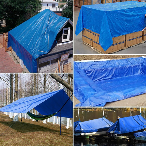 Cobertor Carpa Lona Toldo Multiusos Impermeable 2.8 X 2.8 Mt